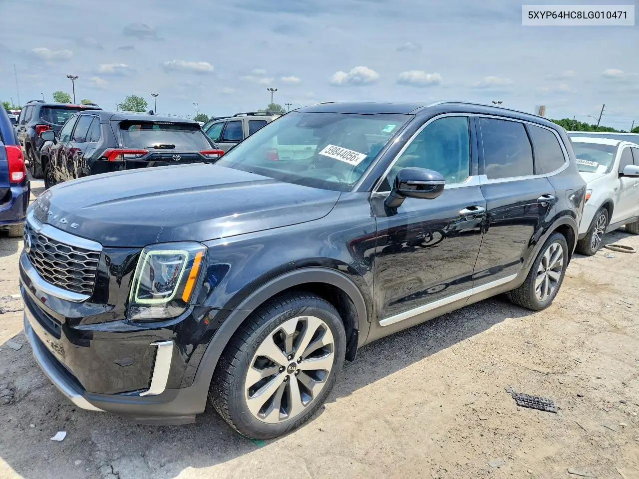 2020 Kia Telluride S VIN: 5XYP64HC8LG010471 Lot: 59844056