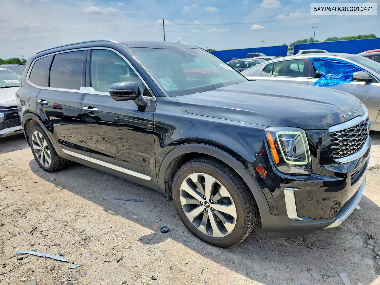2020 Kia Telluride S VIN: 5XYP64HC8LG010471 Lot: 59844056