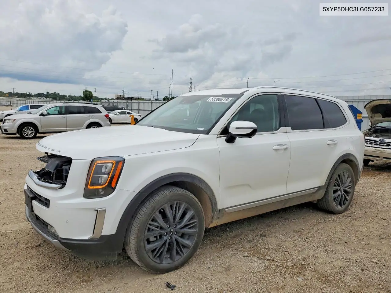 2020 Kia Telluride Sx VIN: 5XYP5DHC3LG057233 Lot: 60390616