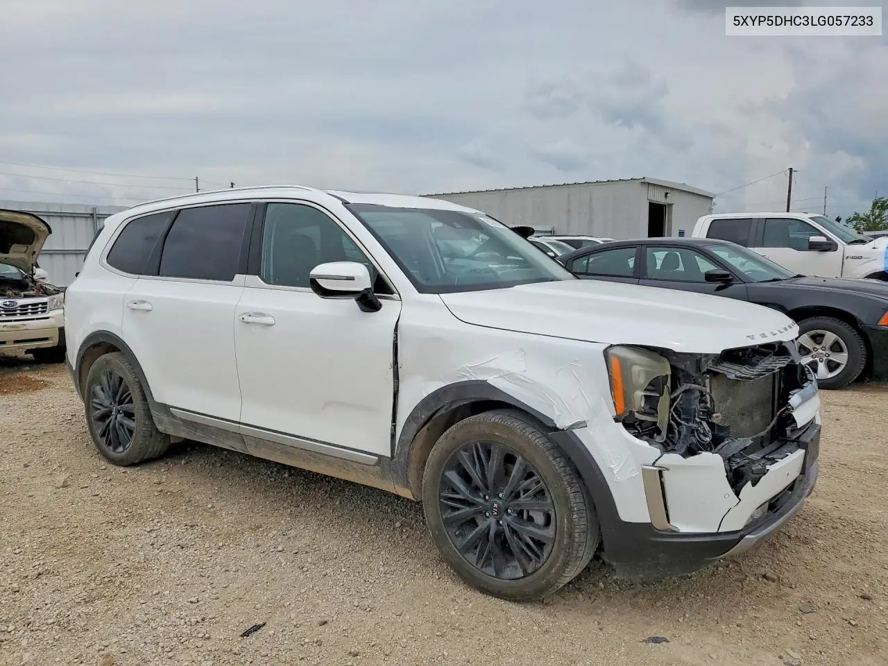 2020 Kia Telluride Sx VIN: 5XYP5DHC3LG057233 Lot: 60390616