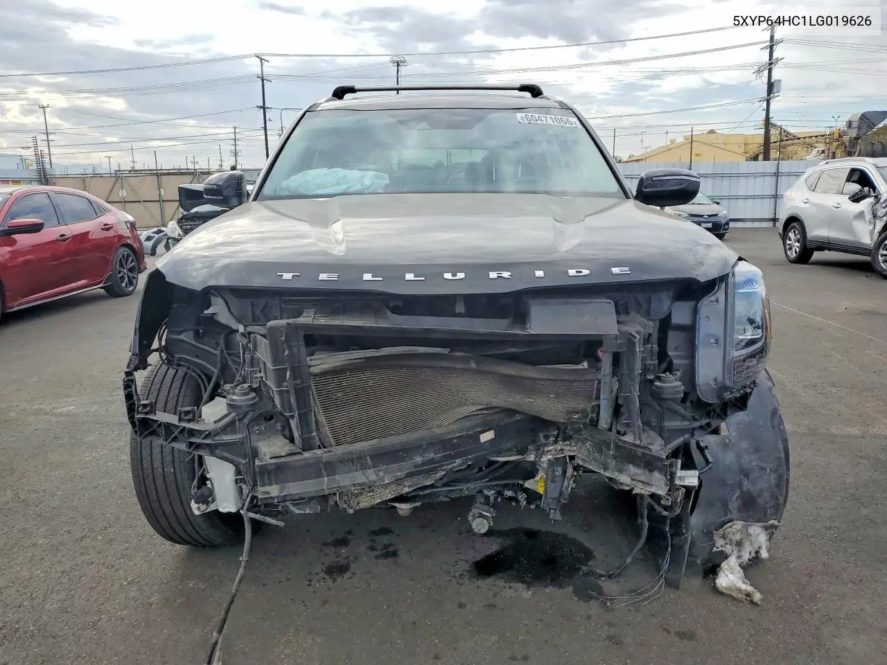2020 Kia Telluride S VIN: 5XYP64HC1LG019626 Lot: 60471066