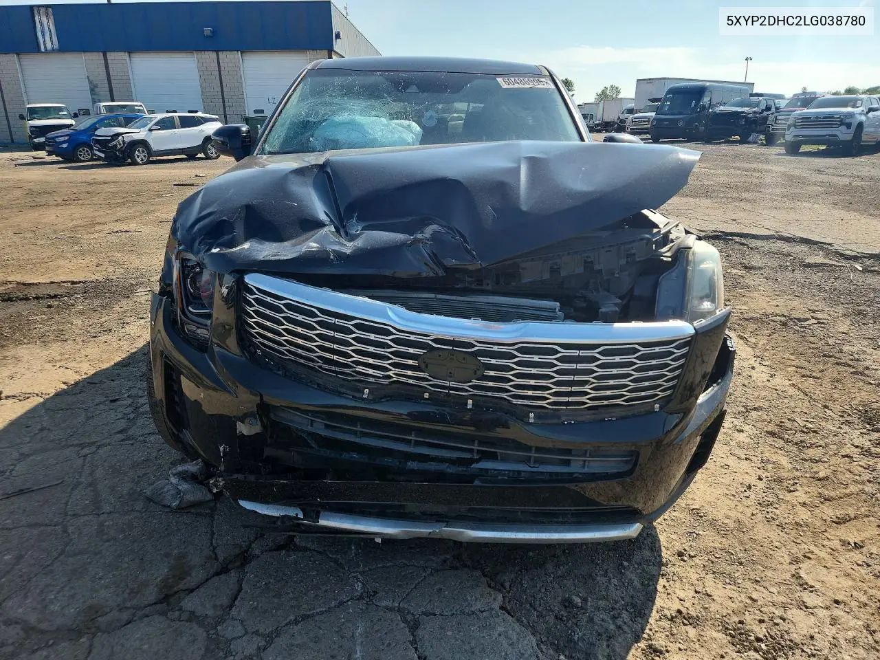 2020 Kia Telluride Lx VIN: 5XYP2DHC2LG038780 Lot: 60486996