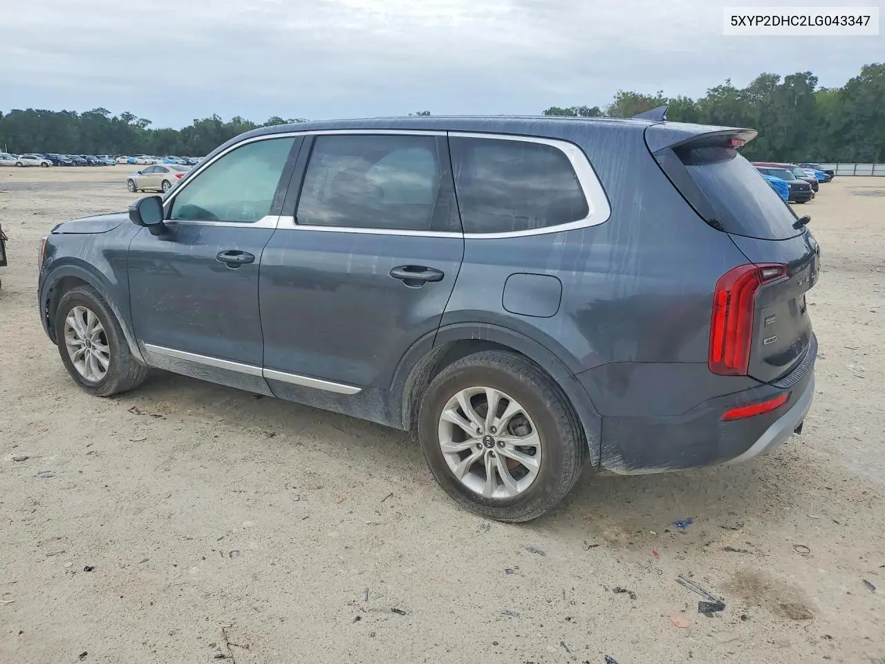 2020 Kia Telluride Lx VIN: 5XYP2DHC2LG043347 Lot: 60549096