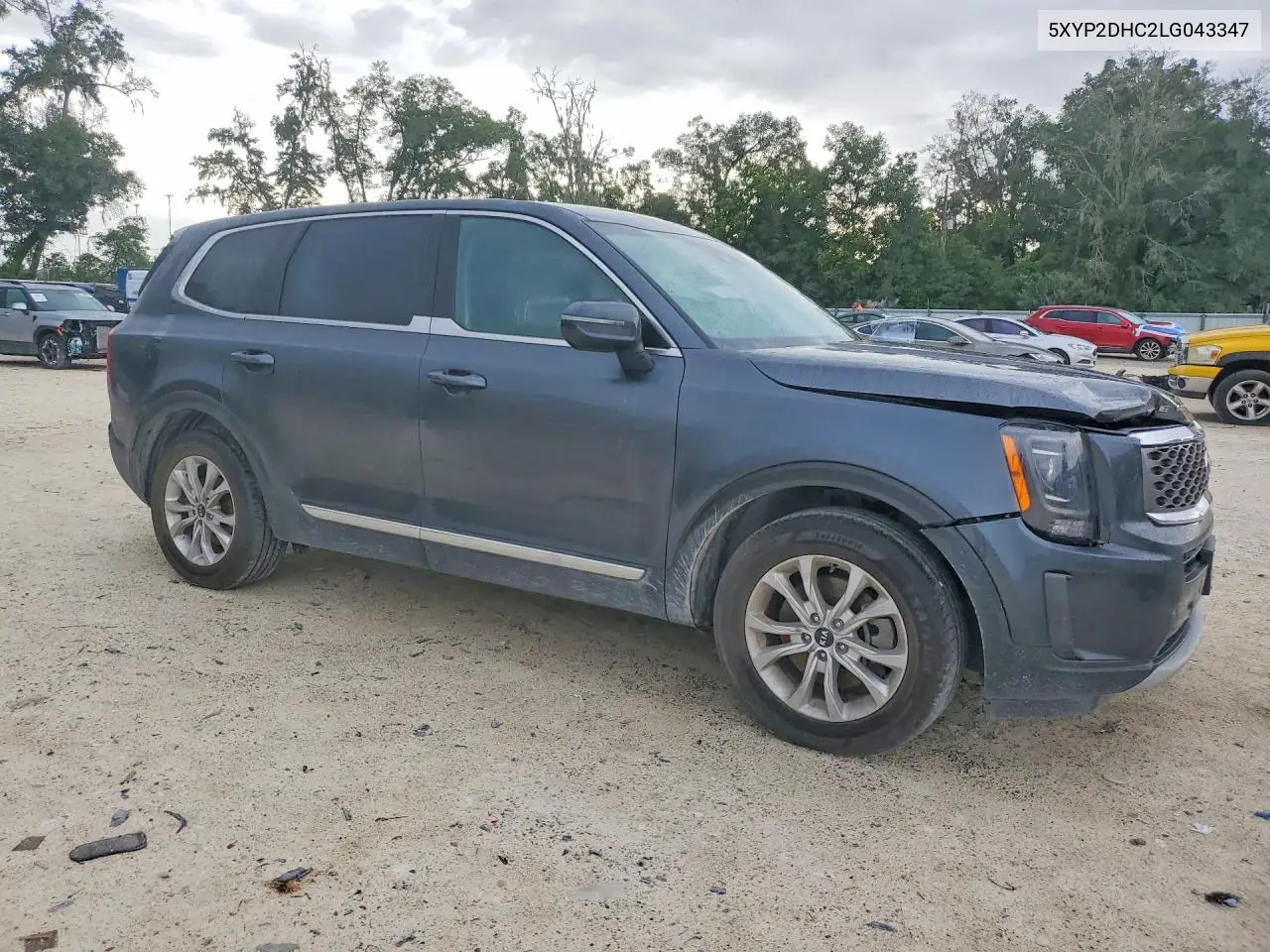 2020 Kia Telluride Lx VIN: 5XYP2DHC2LG043347 Lot: 60549096