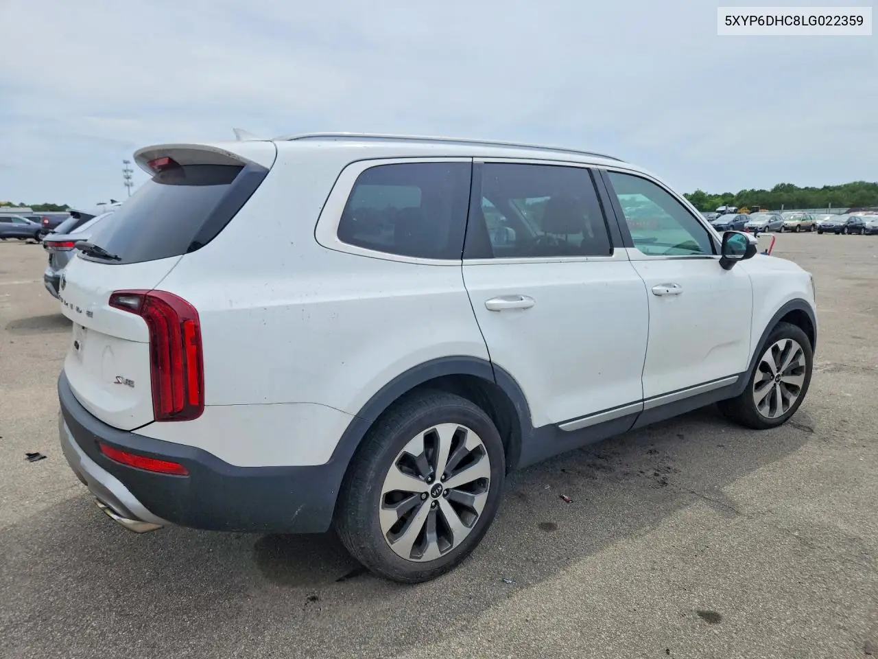 2020 Kia Telluride S VIN: 5XYP6DHC8LG022359 Lot: 60597946