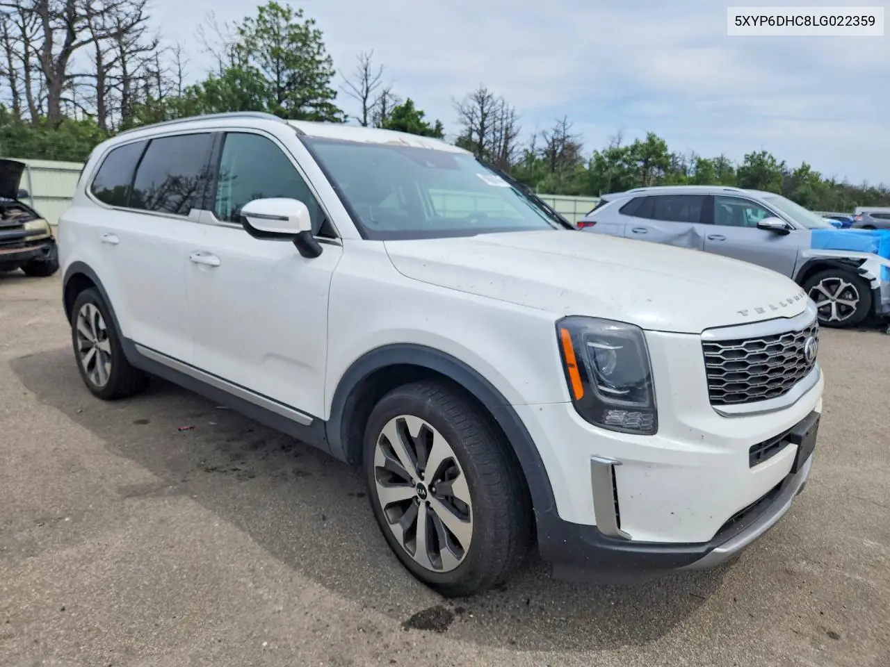 2020 Kia Telluride S VIN: 5XYP6DHC8LG022359 Lot: 60597946