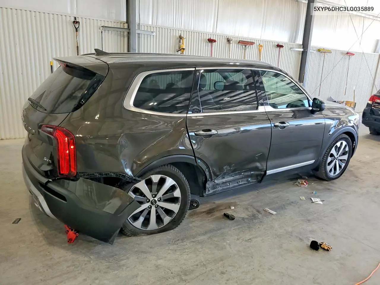 2020 Kia Telluride S VIN: 5XYP6DHC3LG035889 Lot: 60708726