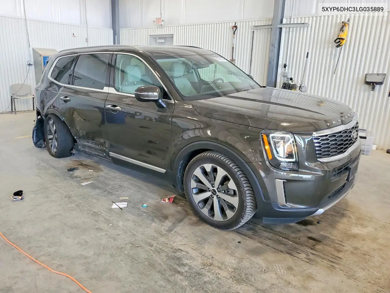 2020 Kia Telluride S VIN: 5XYP6DHC3LG035889 Lot: 60708726