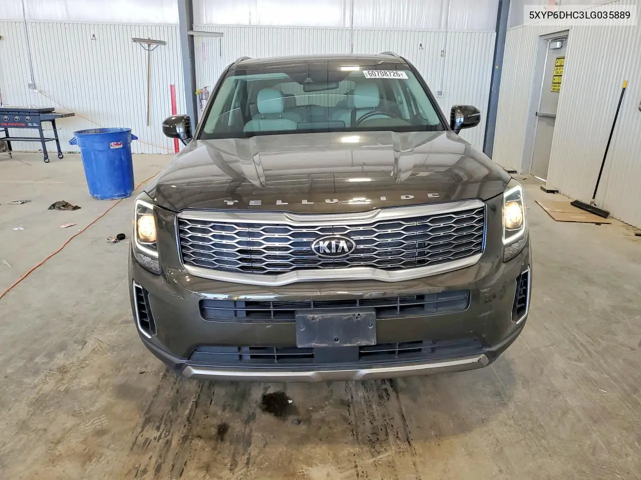 2020 Kia Telluride S VIN: 5XYP6DHC3LG035889 Lot: 60708726