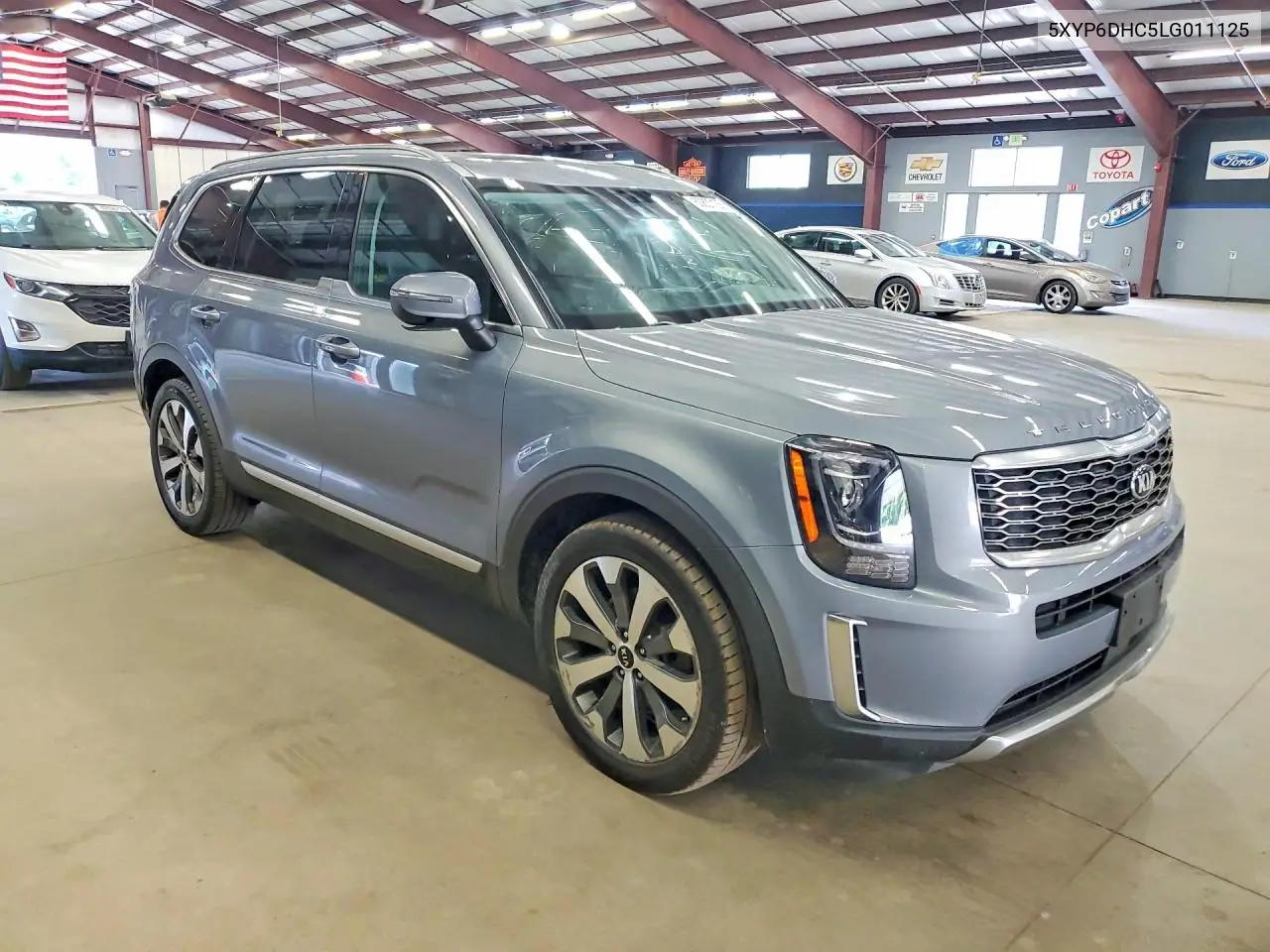 2020 Kia Telluride S VIN: 5XYP6DHC5LG011125 Lot: 60837126