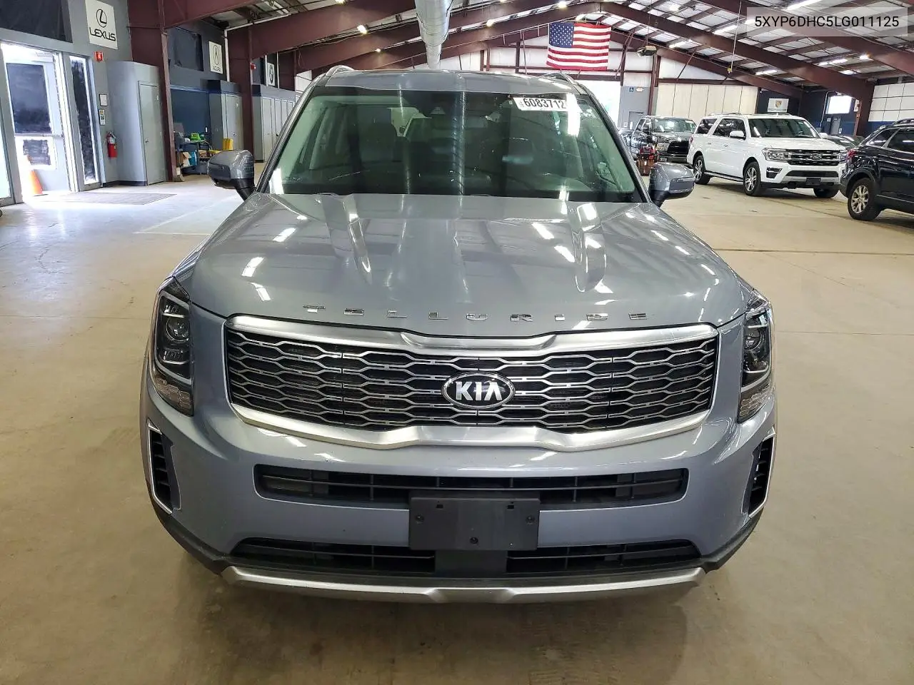 2020 Kia Telluride S VIN: 5XYP6DHC5LG011125 Lot: 60837126