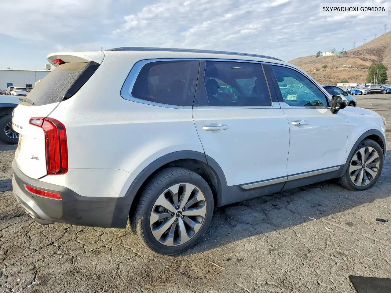2020 Kia Telluride S VIN: 5XYP6DHCXLG096026 Lot: 60925896