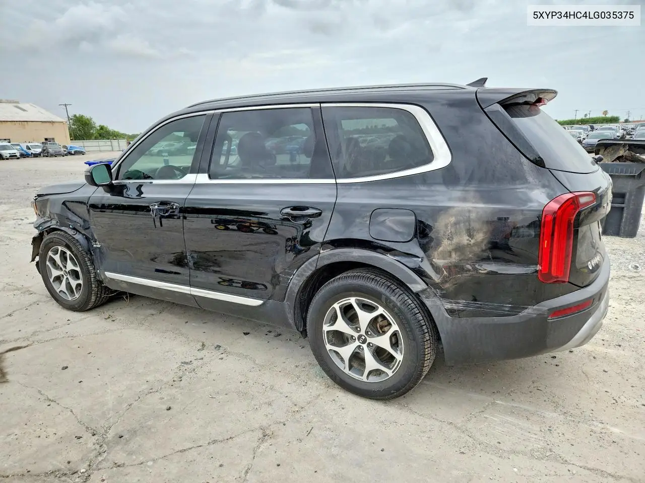 2020 Kia Telluride Ex VIN: 5XYP34HC4LG035375 Lot: 61038506