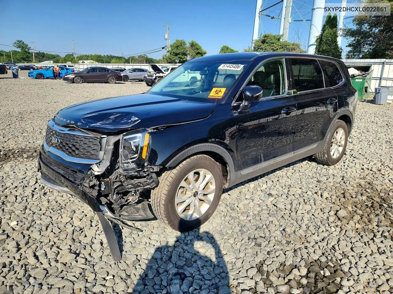 5XYP2DHCXLG022861 2020 Kia Telluride Lx