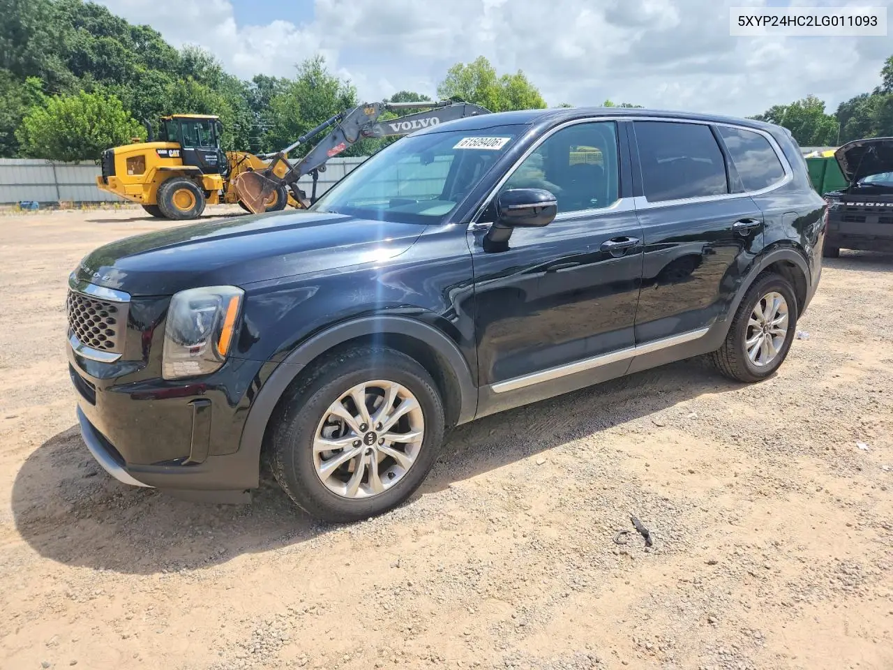 2020 Kia Telluride Lx VIN: 5XYP24HC2LG011093 Lot: 61509406