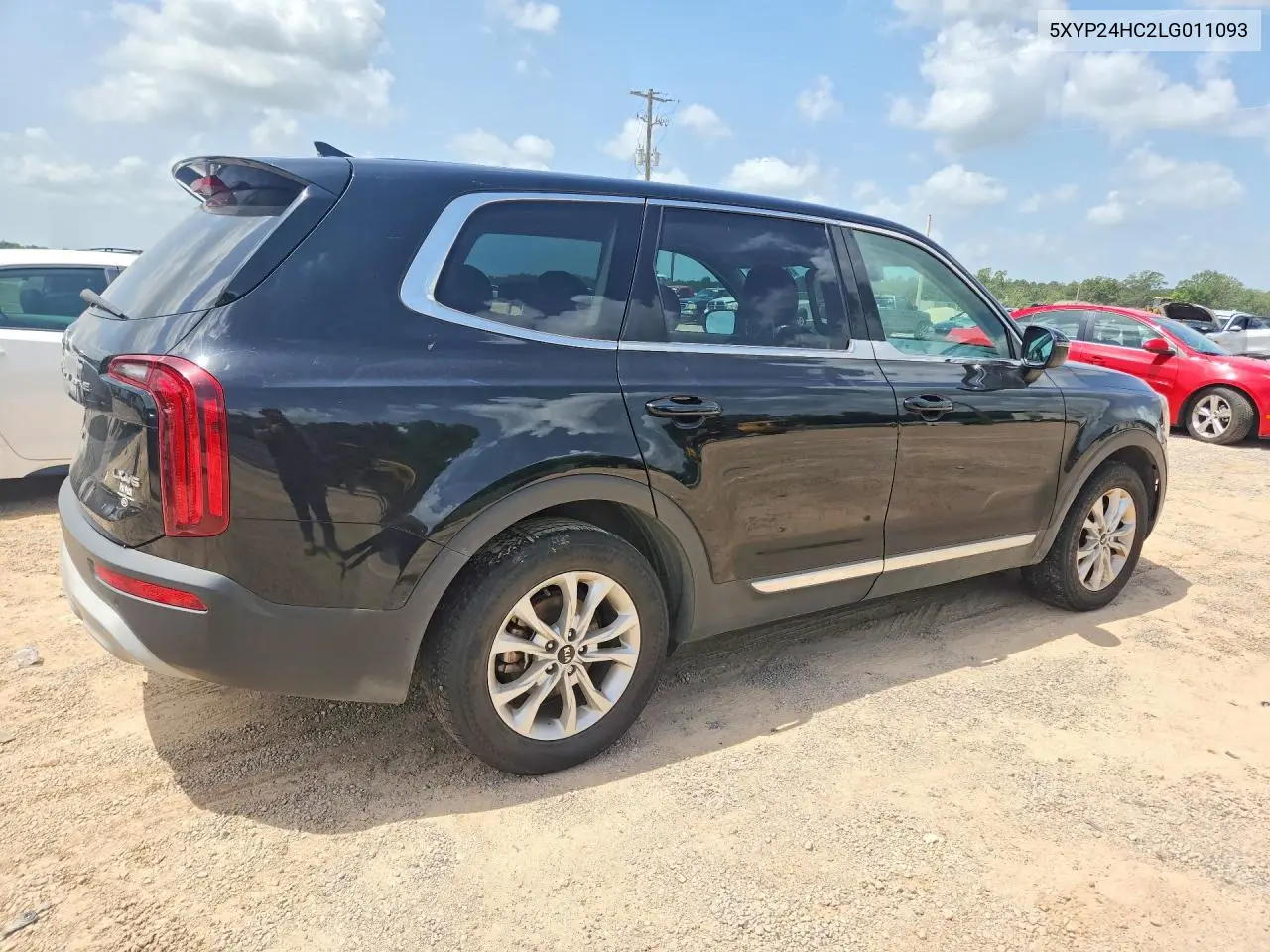 2020 Kia Telluride Lx VIN: 5XYP24HC2LG011093 Lot: 61509406