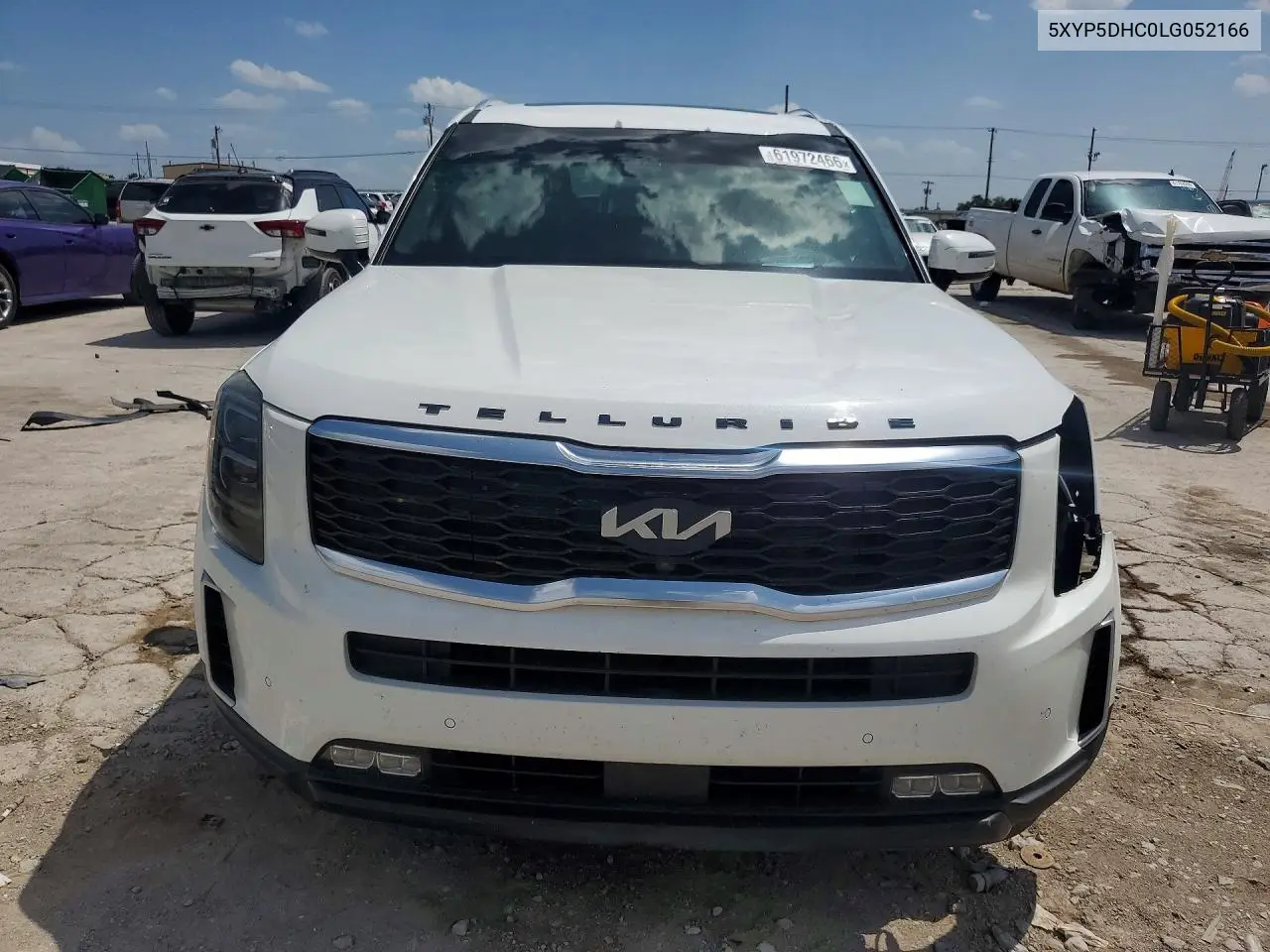 2020 Kia Telluride Sx VIN: 5XYP5DHC0LG052166 Lot: 61972466