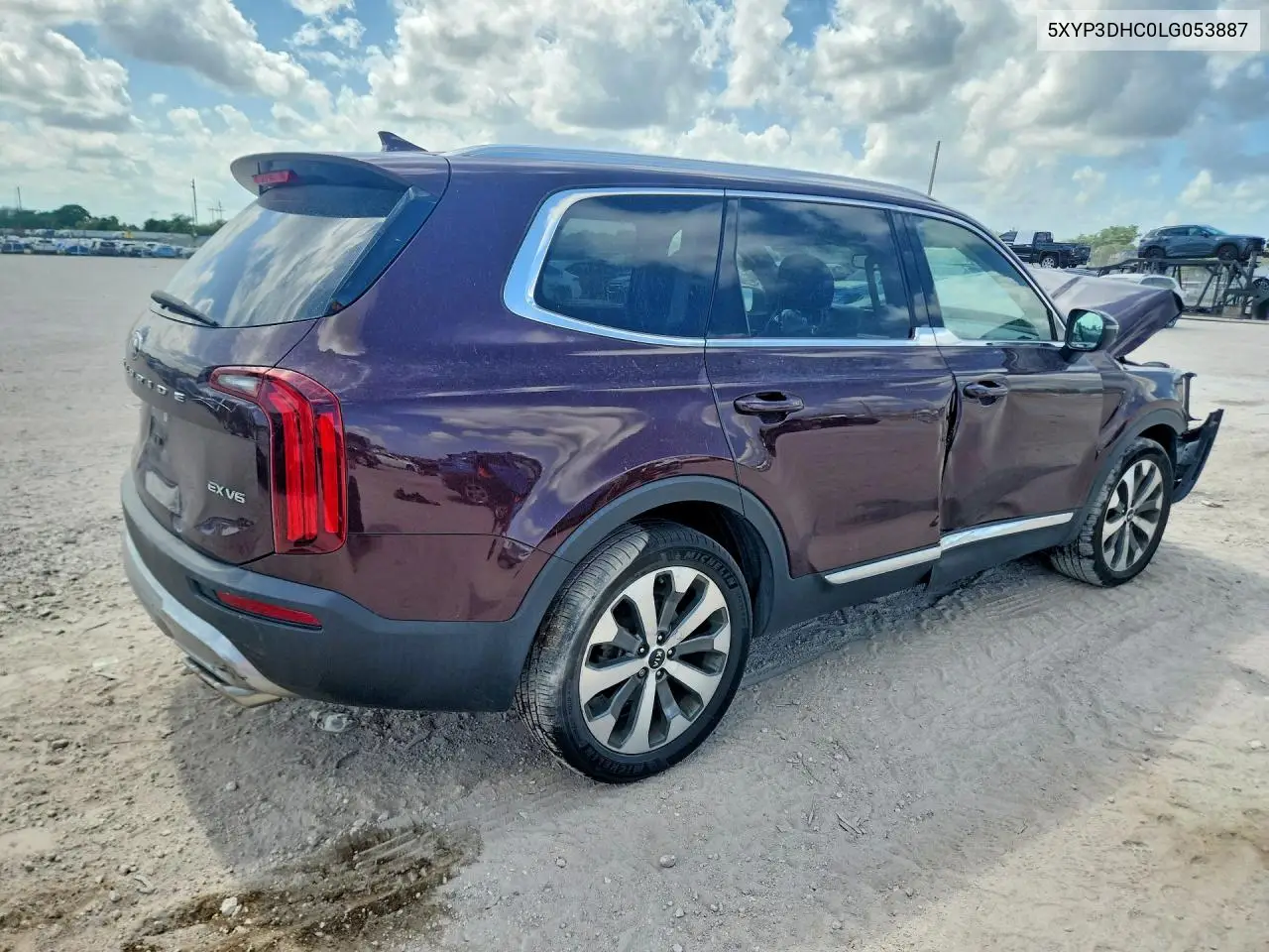 5XYP3DHC0LG053887 2020 Kia Telluride Ex