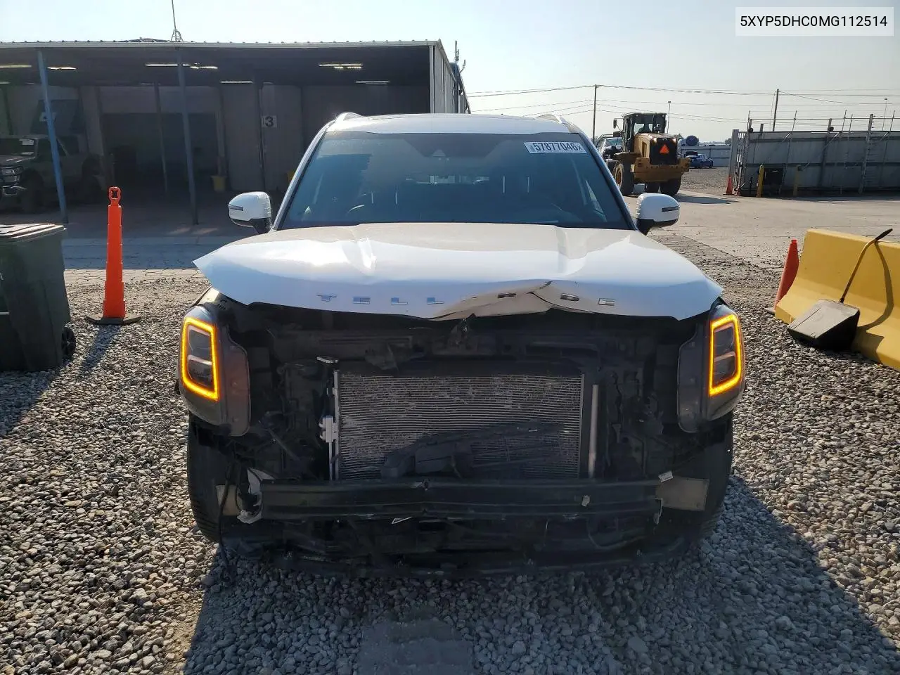 2021 Kia Telluride Sx VIN: 5XYP5DHC0MG112514 Lot: 57877046