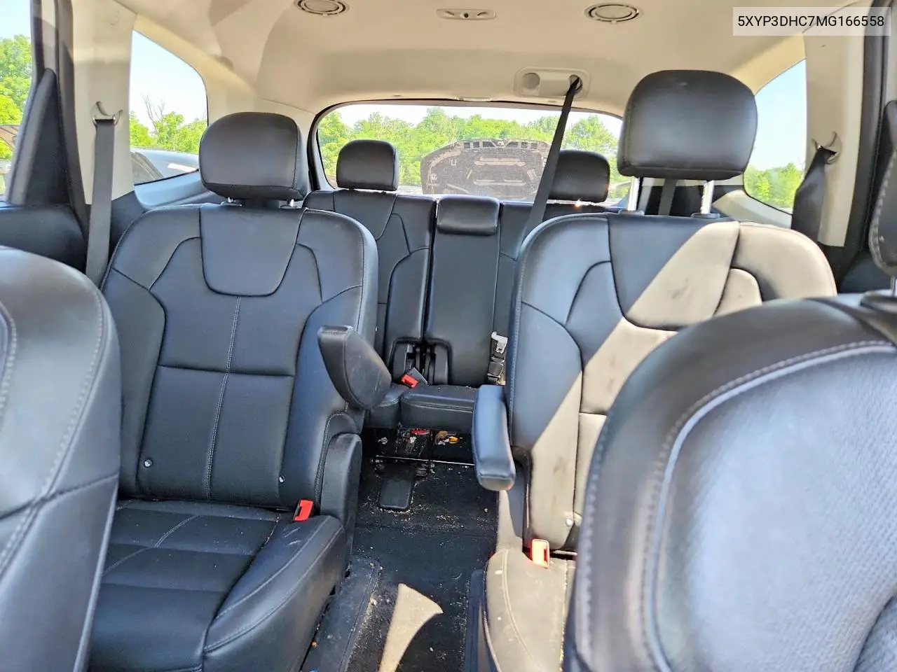 2021 Kia Telluride VIN: 5XYP3DHC7MG166558 Lot: 58399306