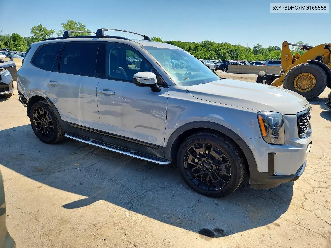 2021 Kia Telluride VIN: 5XYP3DHC7MG166558 Lot: 58399306