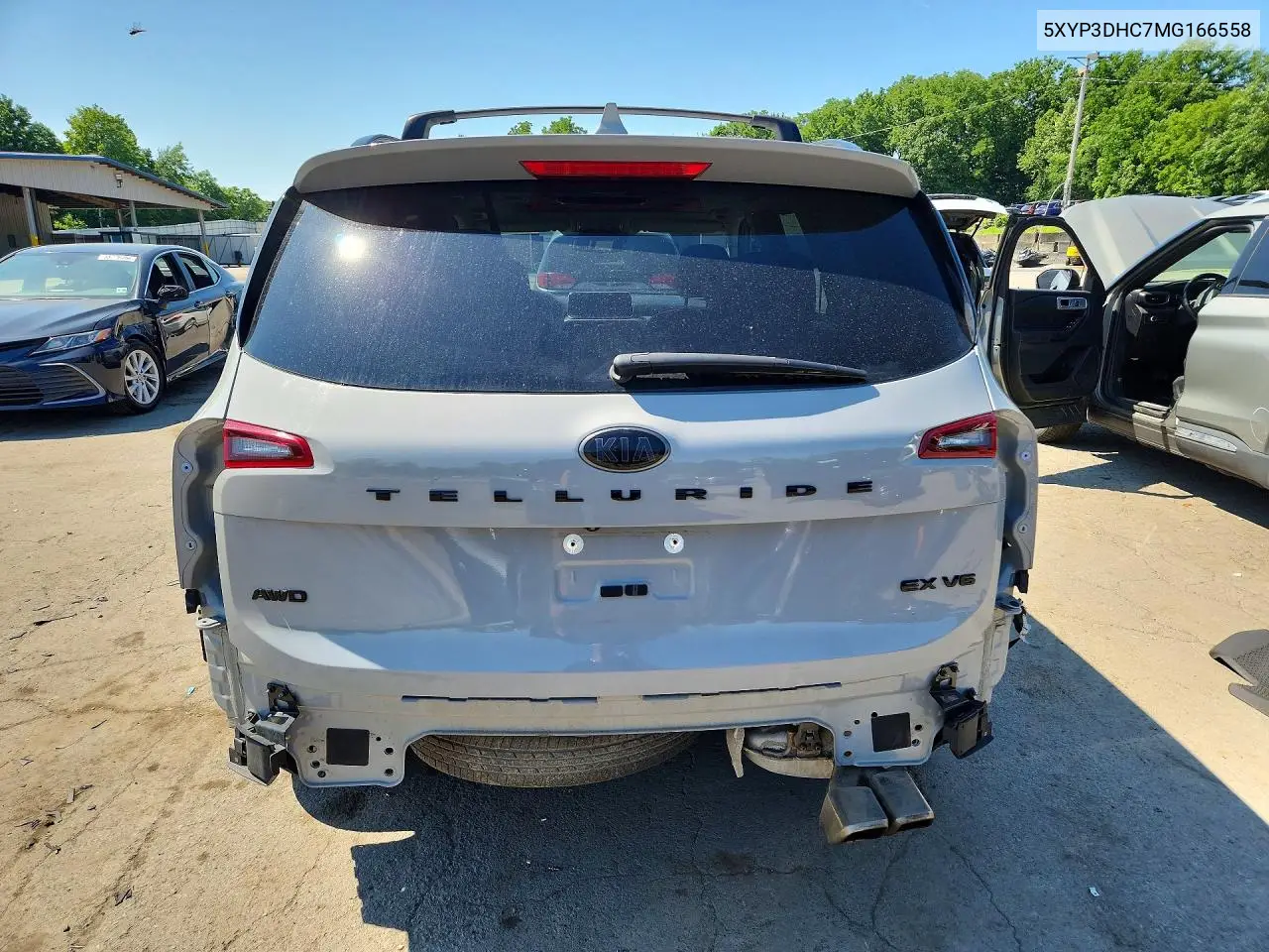2021 Kia Telluride VIN: 5XYP3DHC7MG166558 Lot: 58399306