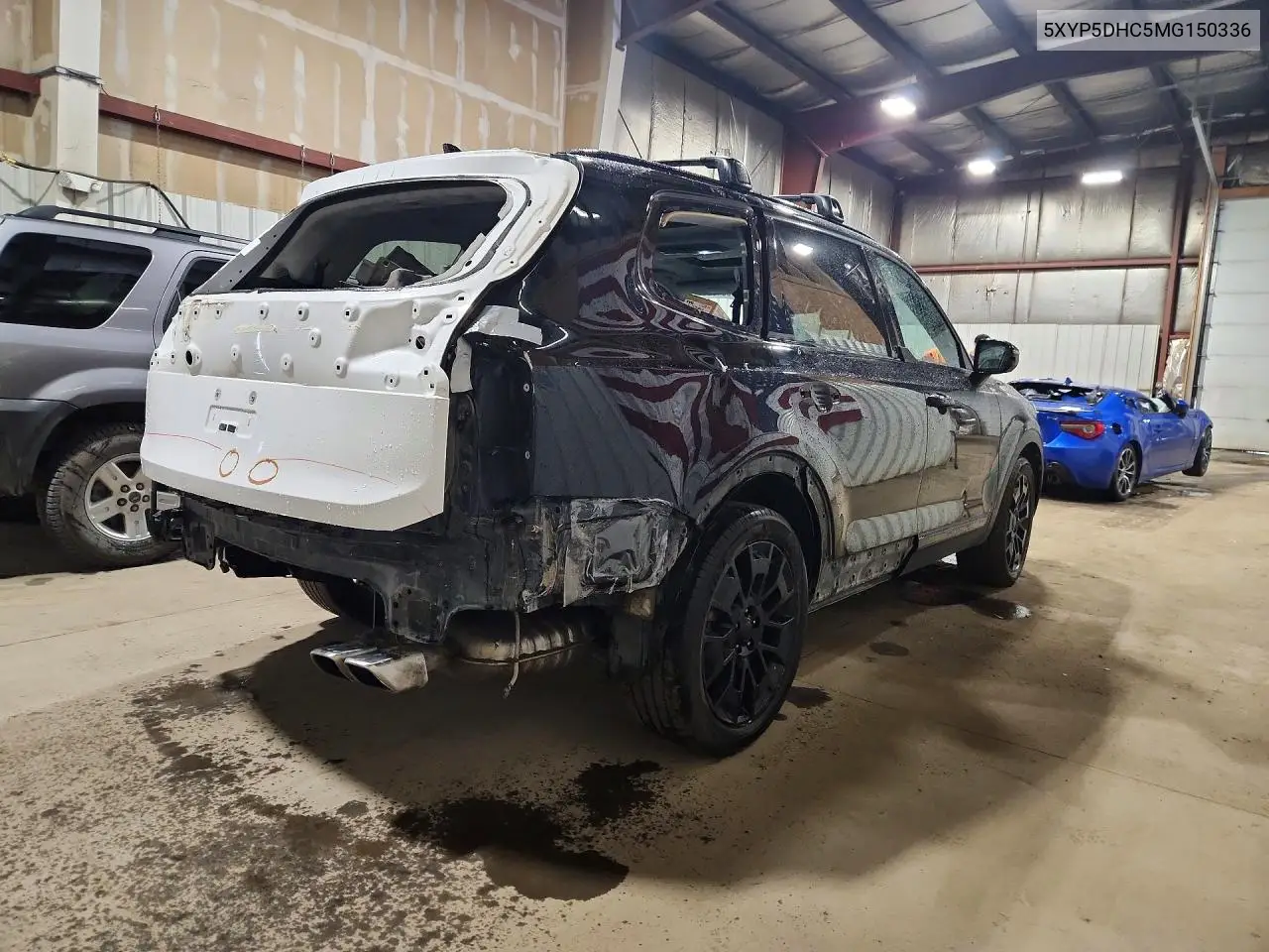 2021 Kia Telluride Sx VIN: 5XYP5DHC5MG150336 Lot: 58564926