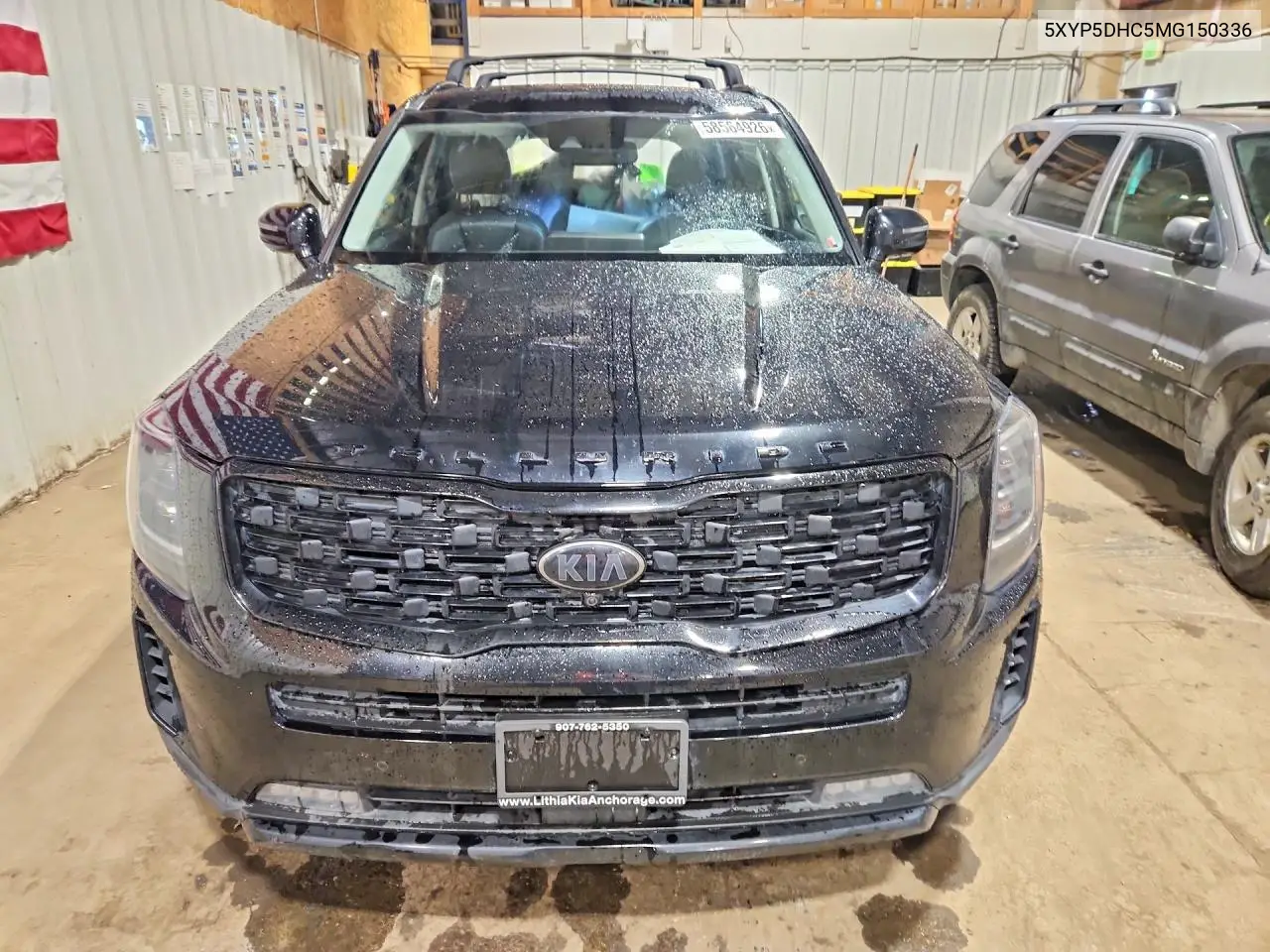 2021 Kia Telluride Sx VIN: 5XYP5DHC5MG150336 Lot: 58564926