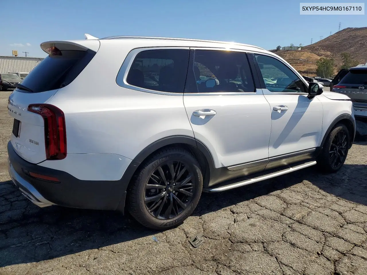 2021 Kia Telluride Sx VIN: 5XYP54HC9MG167110 Lot: 59405216