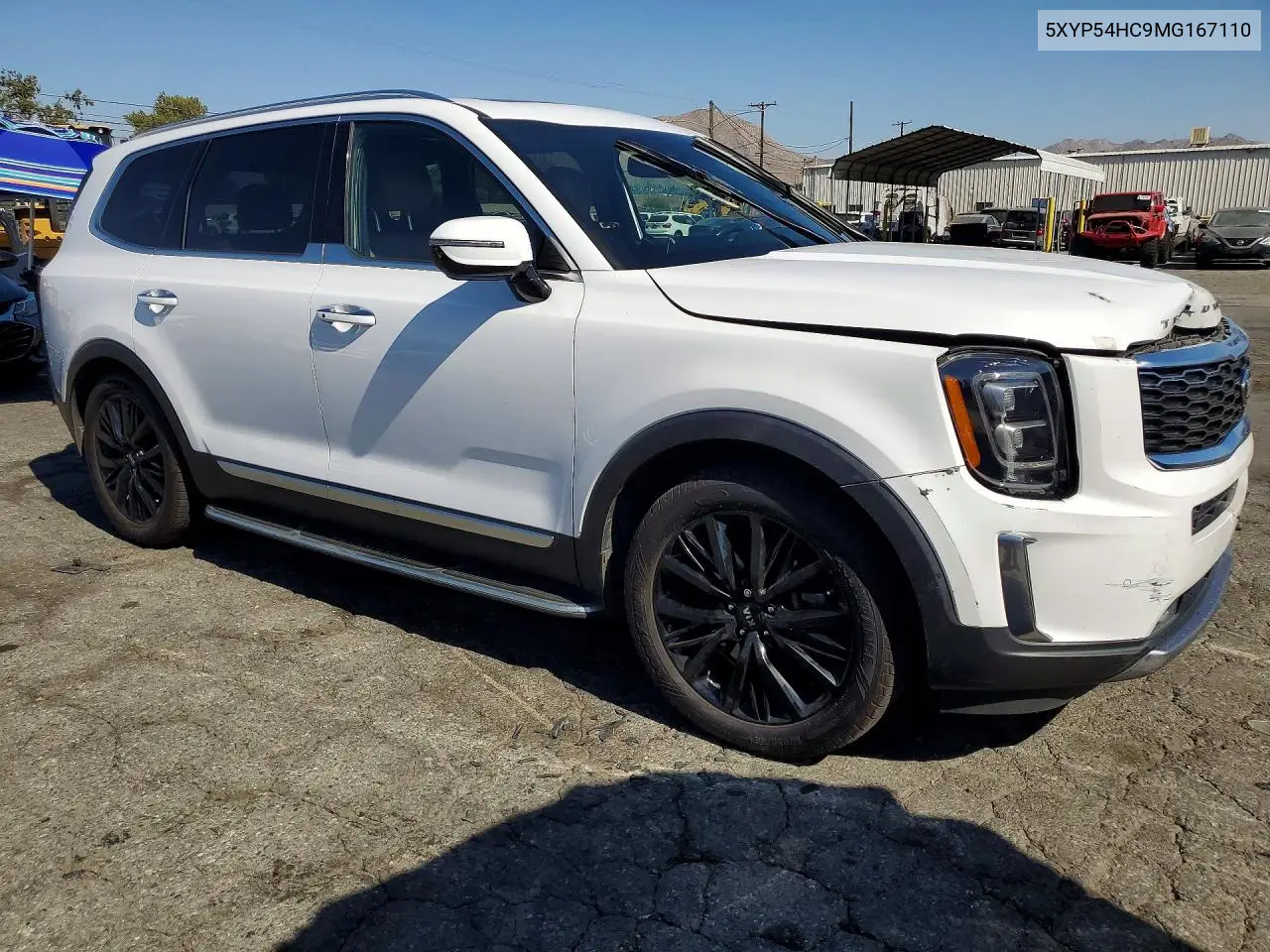 2021 Kia Telluride Sx VIN: 5XYP54HC9MG167110 Lot: 59405216