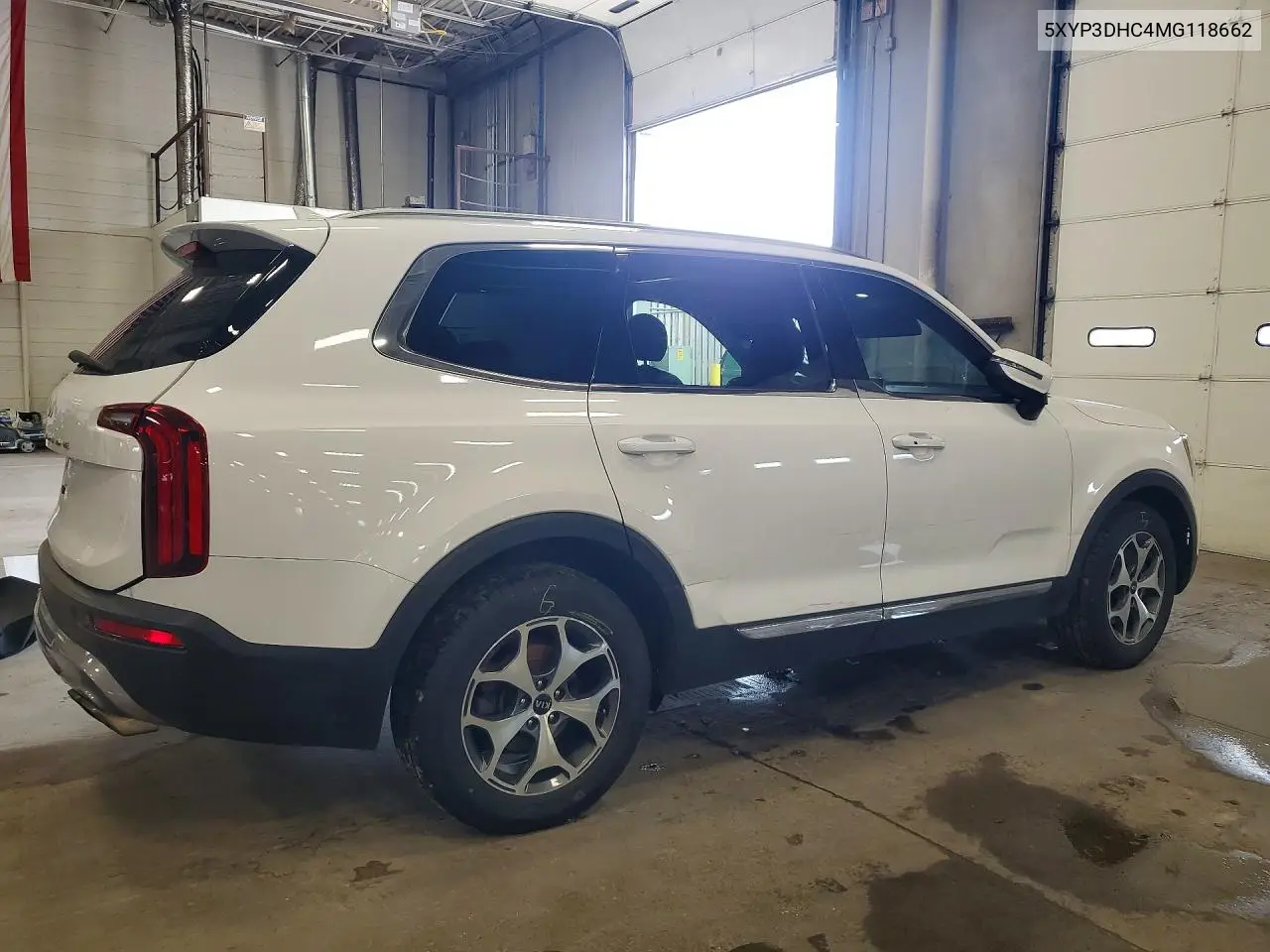 2021 Kia Telluride Ex VIN: 5XYP3DHC4MG118662 Lot: 59577286