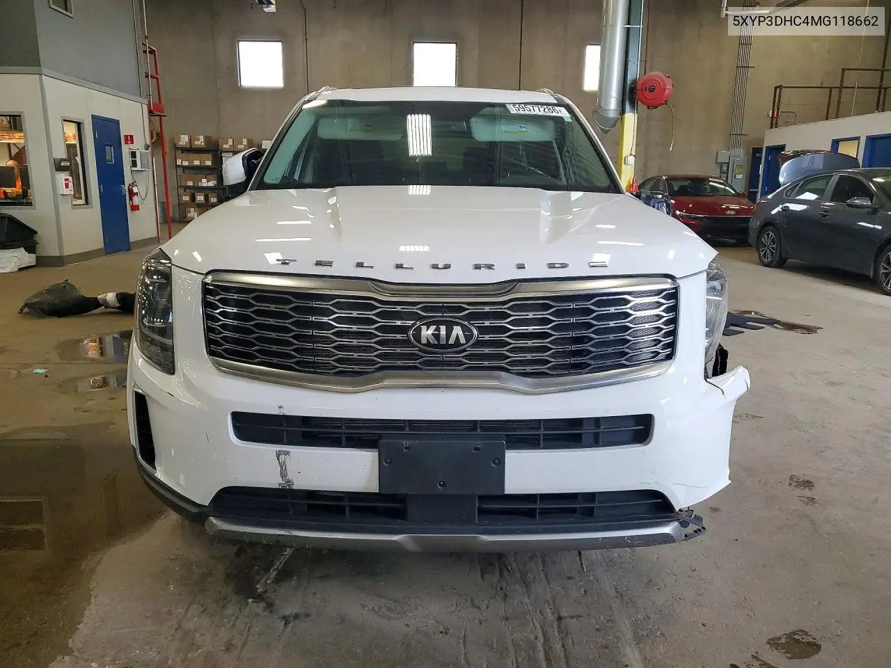 2021 Kia Telluride Ex VIN: 5XYP3DHC4MG118662 Lot: 59577286