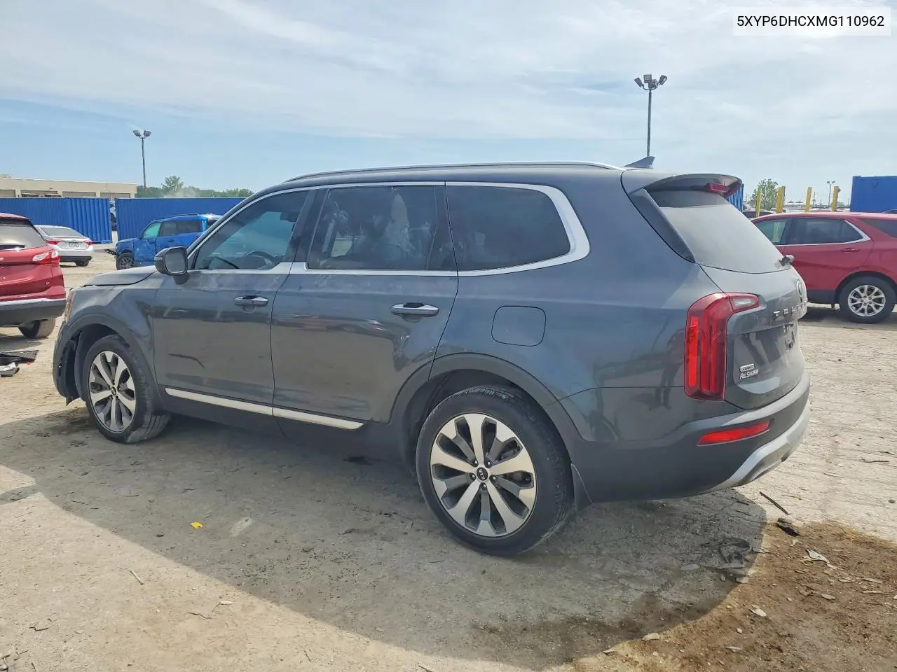 2021 Kia Telluride S VIN: 5XYP6DHCXMG110962 Lot: 60300446