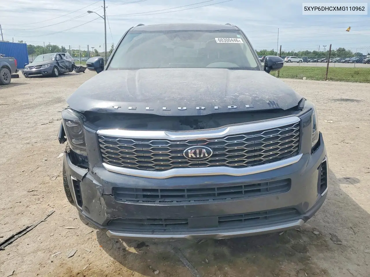 2021 Kia Telluride S VIN: 5XYP6DHCXMG110962 Lot: 60300446