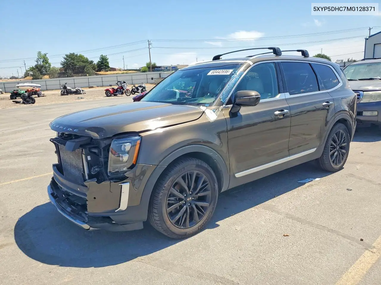 2021 Kia Telluride Sx VIN: 5XYP5DHC7MG128371 Lot: 60442696
