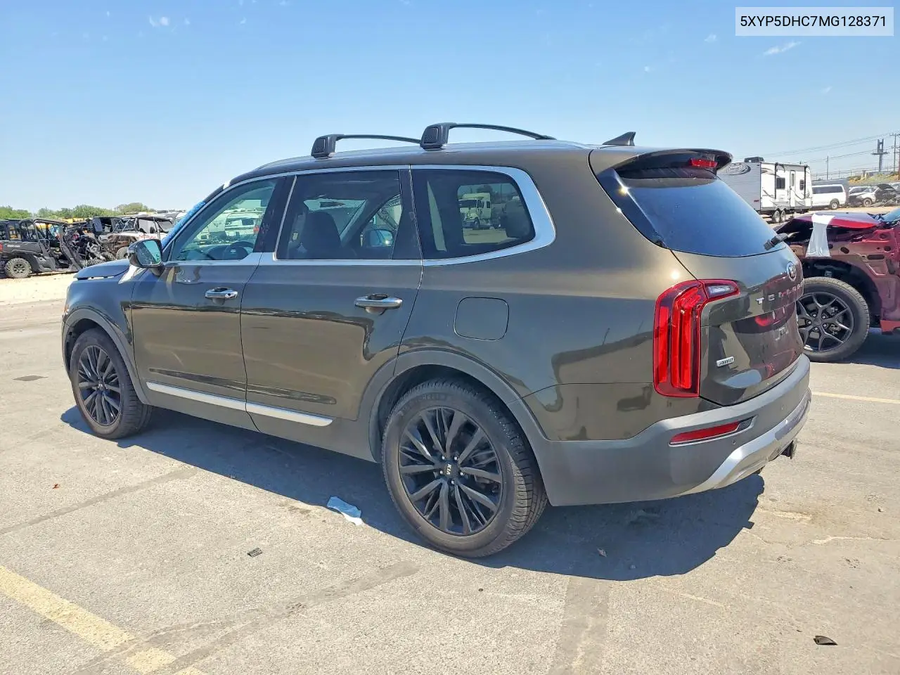 2021 Kia Telluride Sx VIN: 5XYP5DHC7MG128371 Lot: 60442696