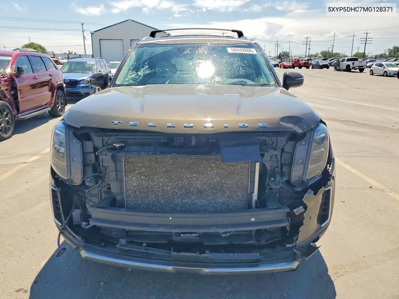 2021 Kia Telluride Sx VIN: 5XYP5DHC7MG128371 Lot: 60442696