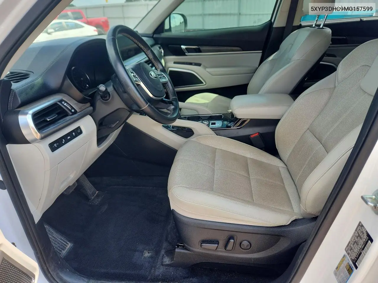 2021 Kia Telluride Ex VIN: 5XYP3DHC9MG157599 Lot: 60609446