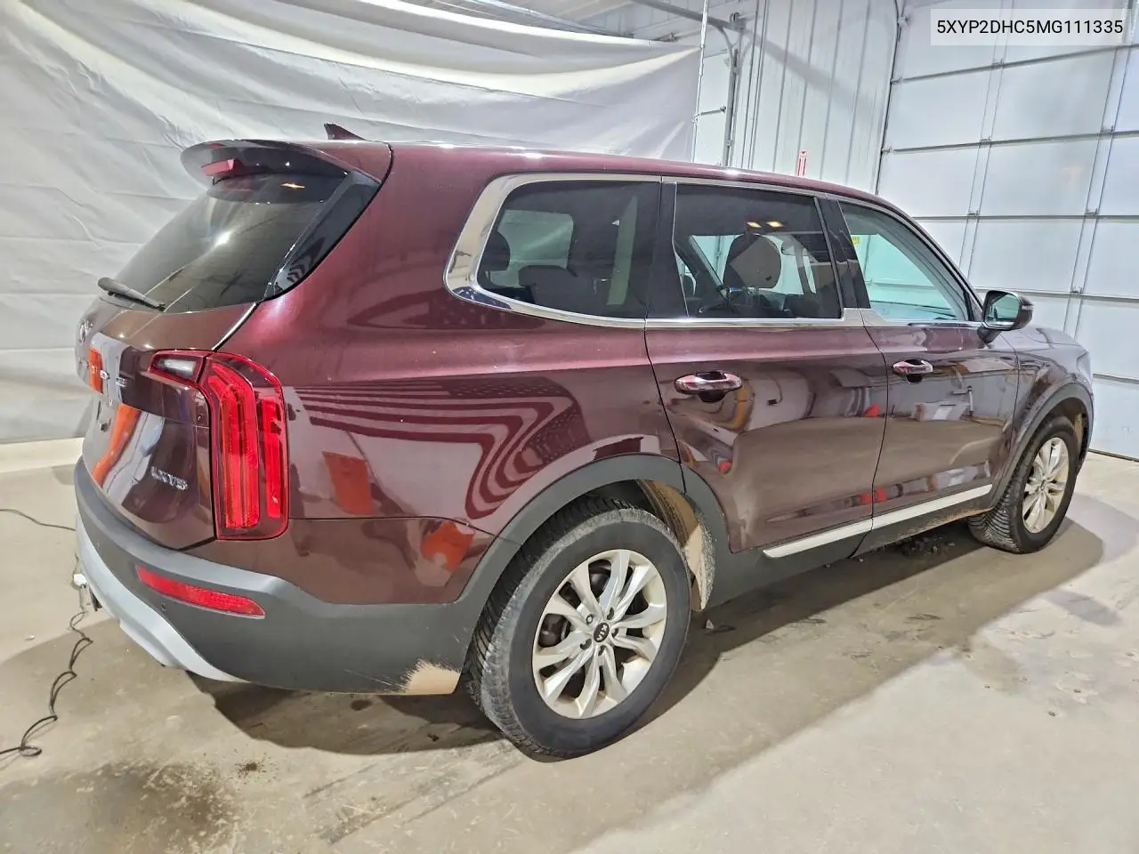 2021 Kia Telluride Lx VIN: 5XYP2DHC5MG111335 Lot: 60632736