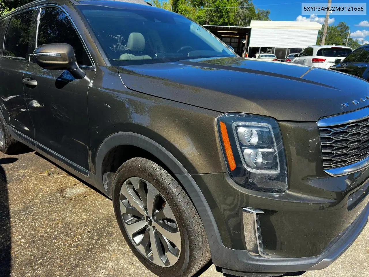 2021 Kia Telluride Ex VIN: 5XYP34HC2MG121656 Lot: 60685236