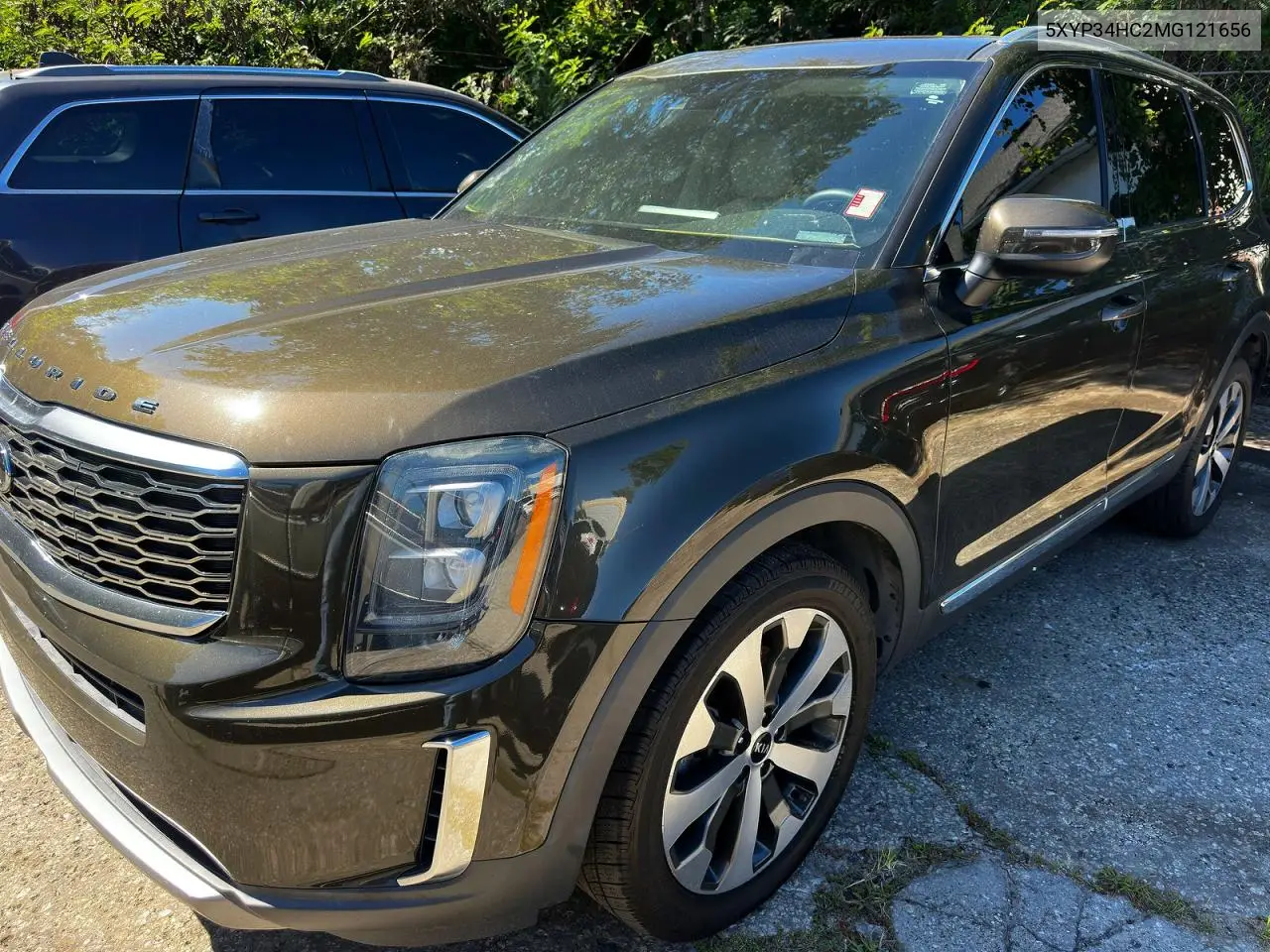 2021 Kia Telluride Ex VIN: 5XYP34HC2MG121656 Lot: 60685236