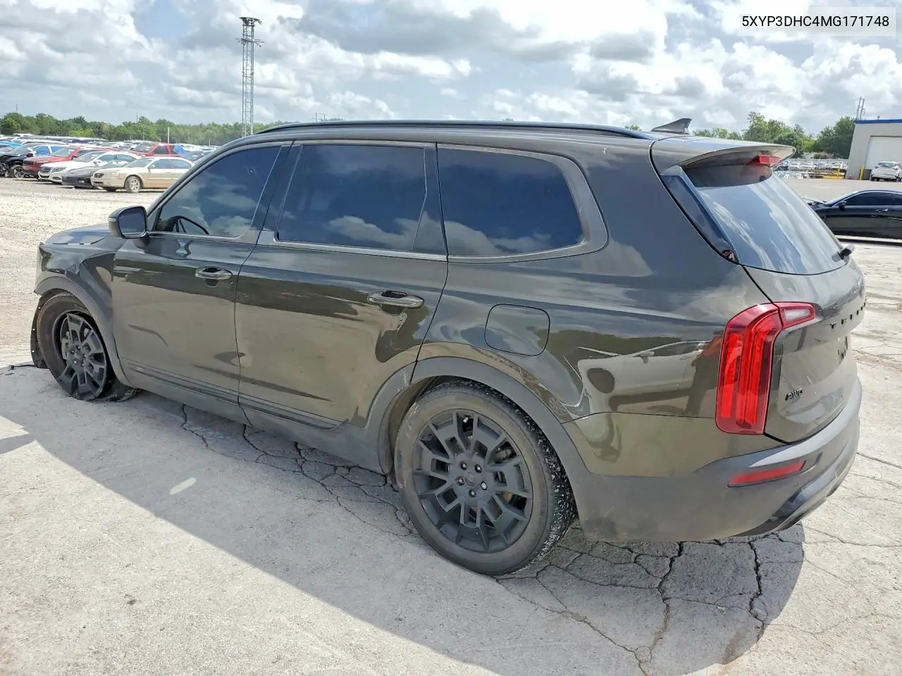 2021 Kia Telluride Ex VIN: 5XYP3DHC4MG171748 Lot: 60757056