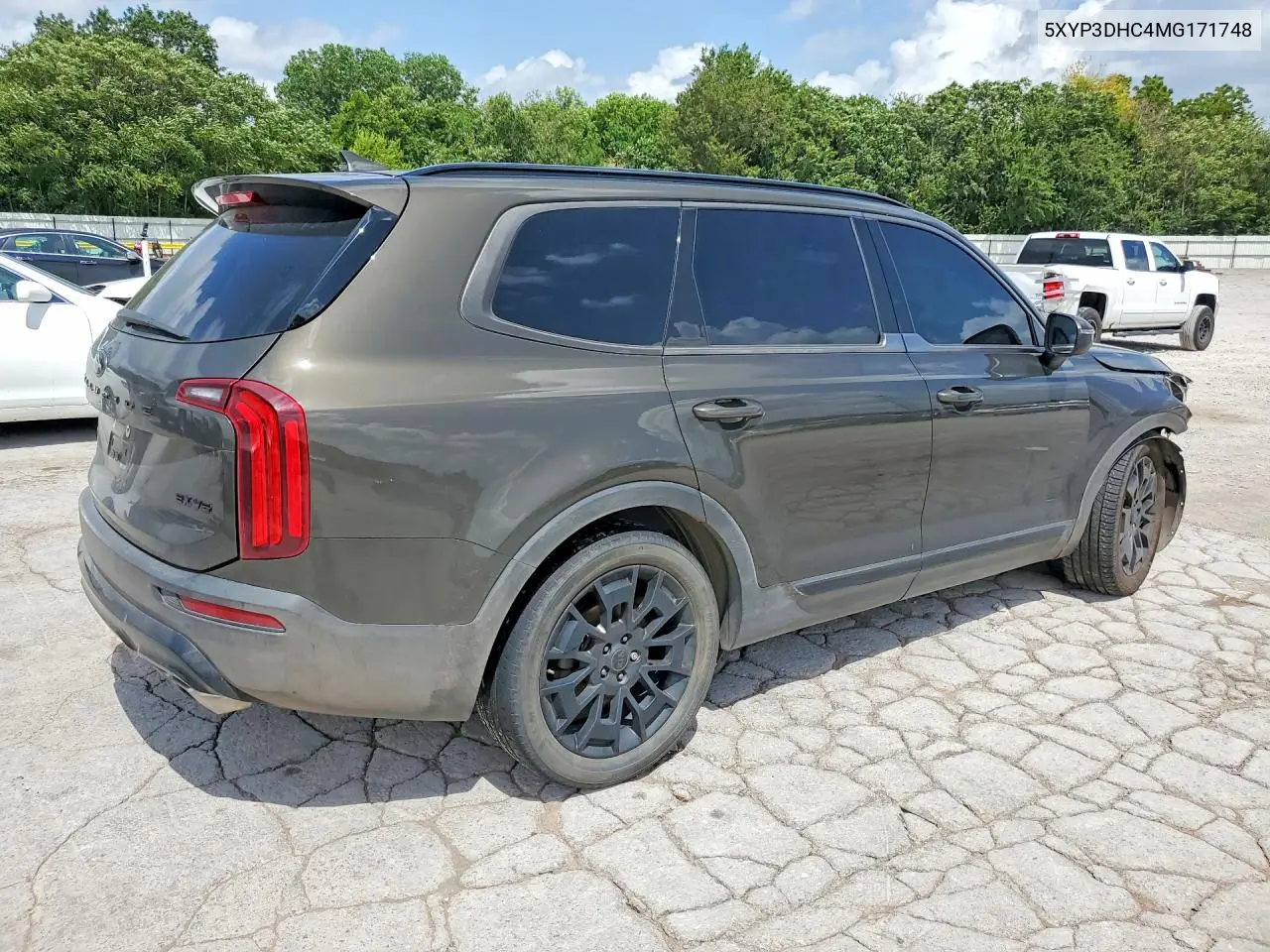 2021 Kia Telluride Ex VIN: 5XYP3DHC4MG171748 Lot: 60757056
