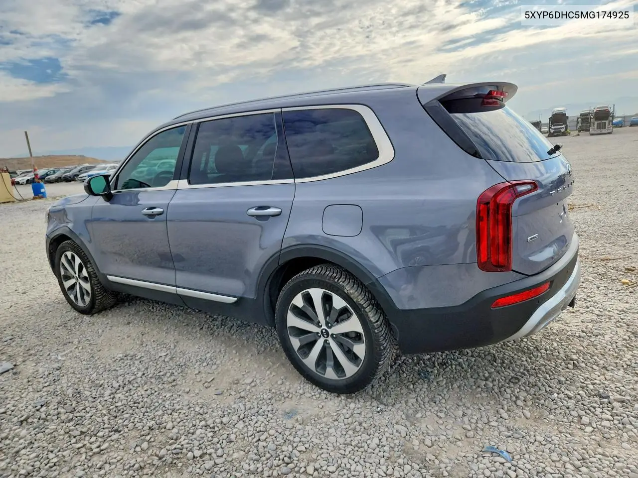 2021 Kia Telluride S VIN: 5XYP6DHC5MG174925 Lot: 61046286