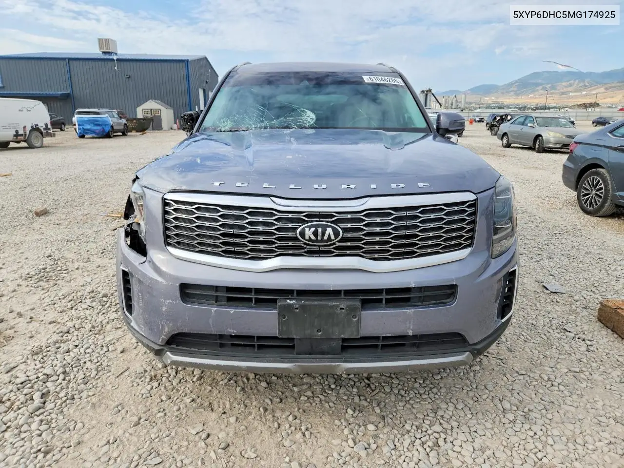 2021 Kia Telluride S VIN: 5XYP6DHC5MG174925 Lot: 61046286