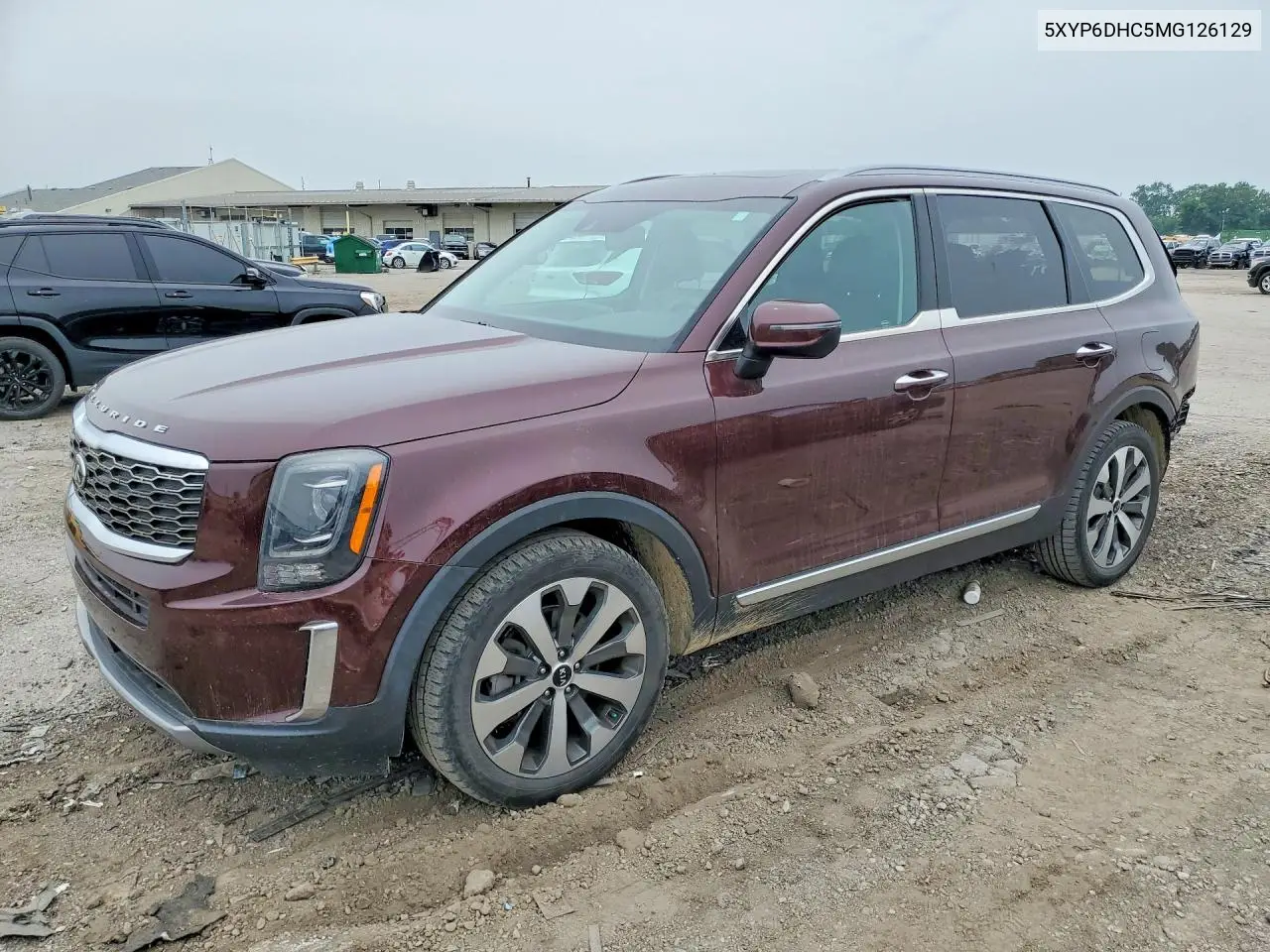 2021 Kia Telluride VIN: 5XYP6DHC5MG126129 Lot: 61046976