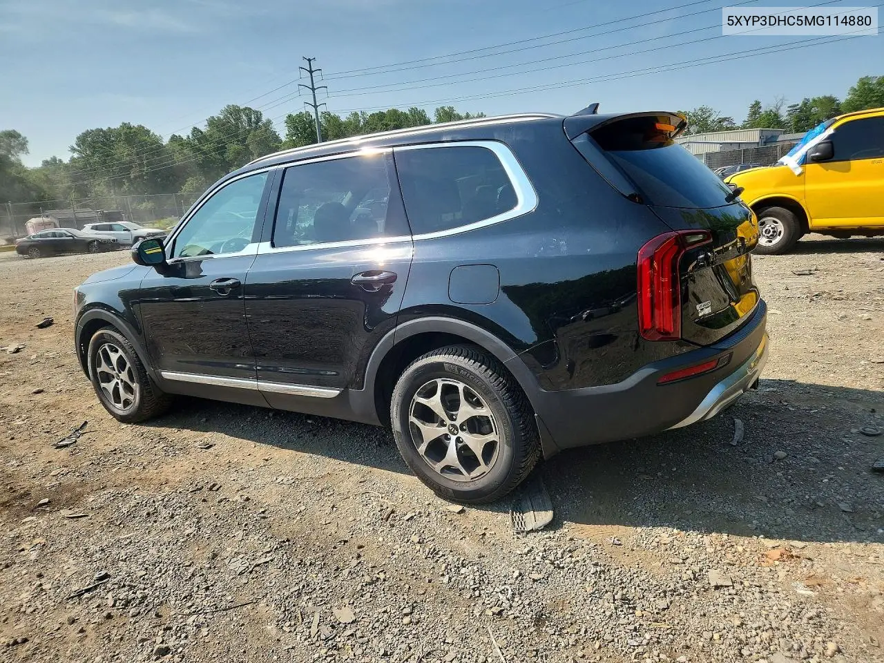 2021 Kia Telluride Ex VIN: 5XYP3DHC5MG114880 Lot: 61071206