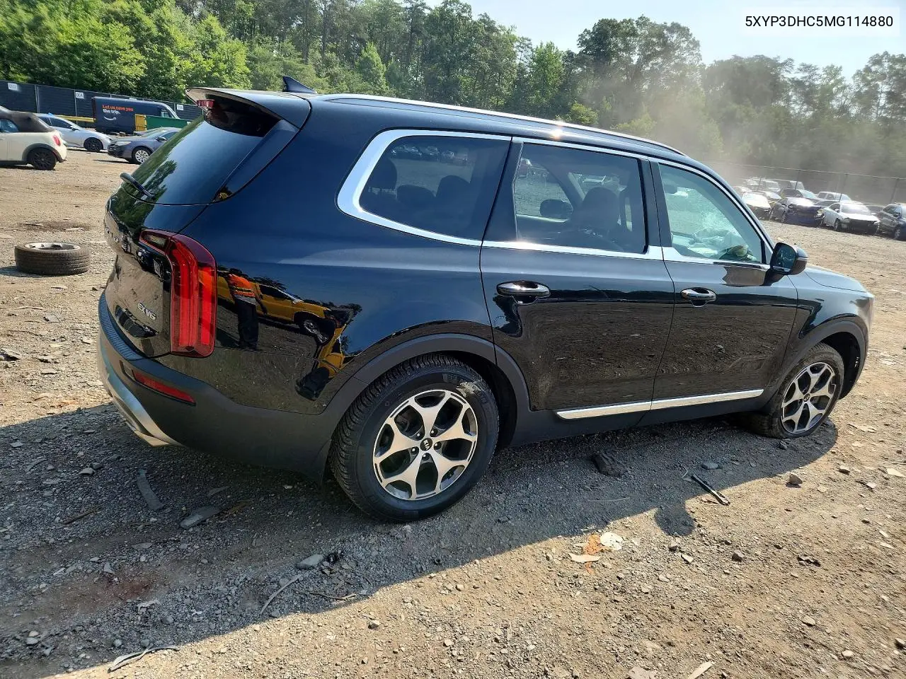 2021 Kia Telluride Ex VIN: 5XYP3DHC5MG114880 Lot: 61071206