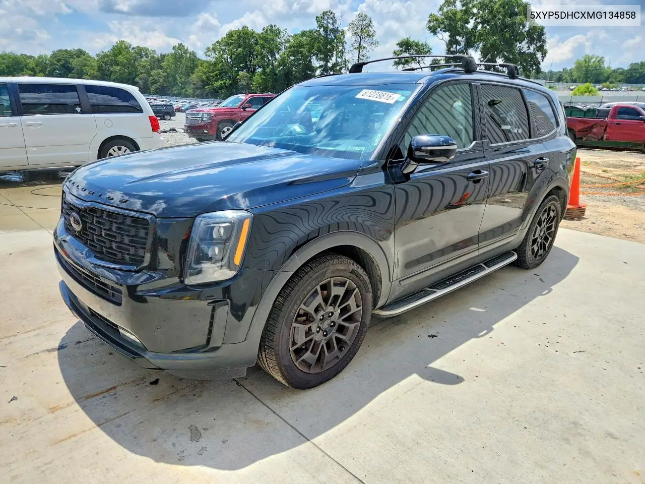 2021 Kia Telluride Sx VIN: 5XYP5DHCXMG134858 Lot: 61228816