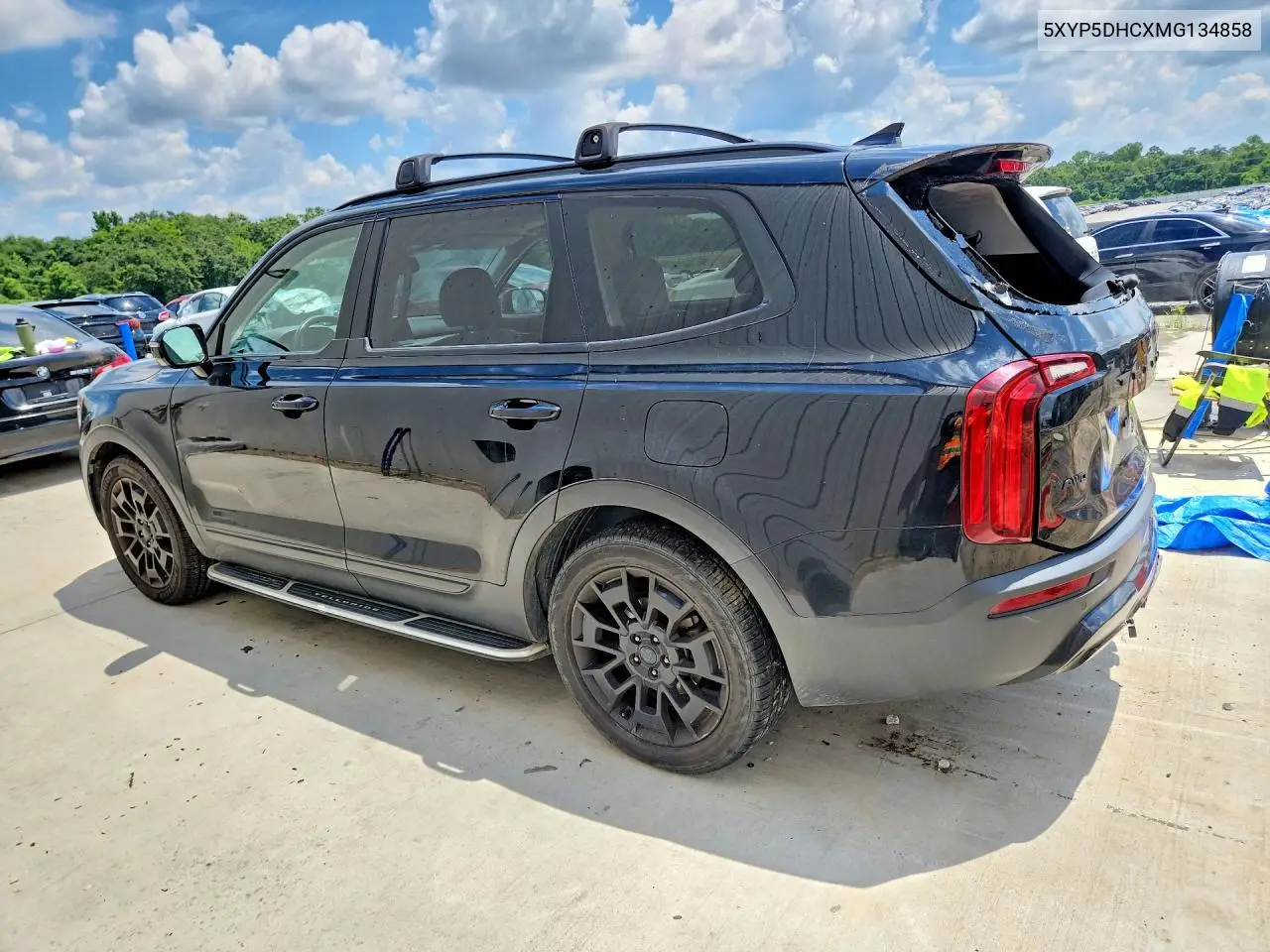 2021 Kia Telluride Sx VIN: 5XYP5DHCXMG134858 Lot: 61228816